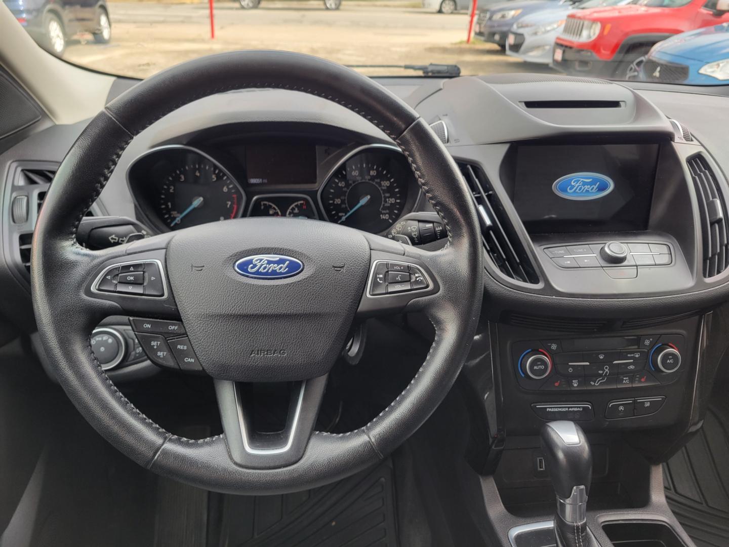 2018 Gold Ford Escape (1FMCU9GD5JU) with an 1.5L I4 F DOHC 16V engine, Automatic transmission, located at 503 West Court, Seguin, TX, 78155, (830) 379-3373, 29.568621, -97.969803 - 2018 Ford Escape SE 4WD with a 1.5L I4 F DOHC 16V, Automatic, Tilt, Cruise, AM/FM/CD Touchscreen Stereo, Power Windows, Locks, Seat and Side Mirrors, Bluetooth, Navigation, Automatic Headlights, Dual Climate Control, Rear A/C, Heated Seats, Tinted Windows, Luggage Rack, Backup Camera, Bumper Sensors - Photo#5